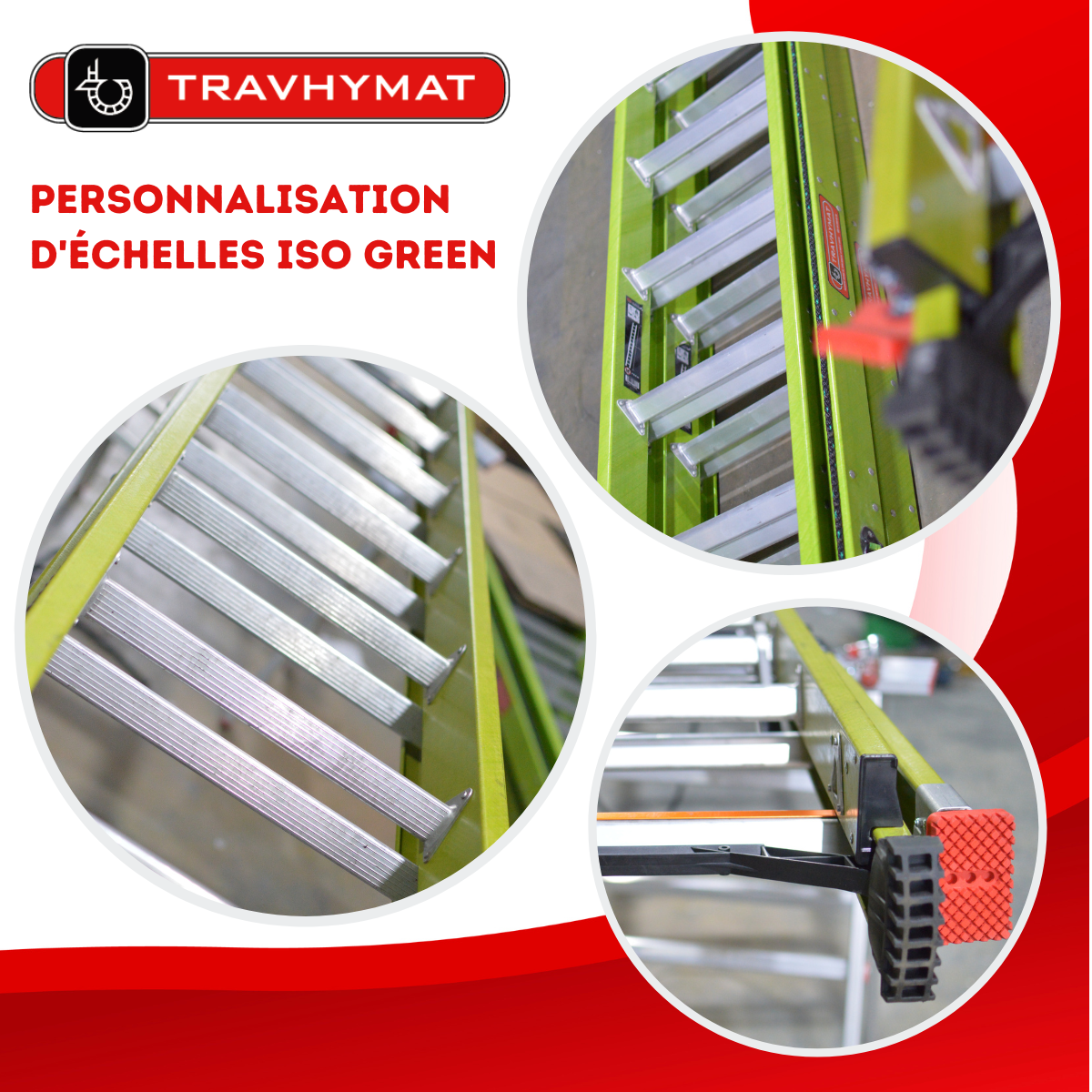 Travhymat échelle Iso Green personnalisée